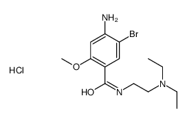 4-amino-5-bromo-N-[2-(diethylamino)ethyl]-2-methoxybenzamide monohydrochloride picture