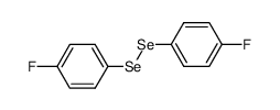 4,4'-difluorodiphenyl diselenide Structure