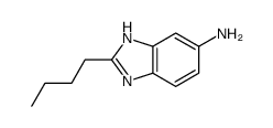 1H-Benzimidazol-5-amine,2-butyl-(9CI) Structure