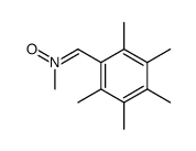 (E)-N-methyl-α-(pentamethylphenyl)-methanimine结构式