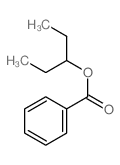pentan-3-yl benzoate结构式