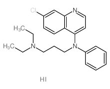 N-(7-chloroquinolin-4-yl)-N,N-diethyl-N-phenyl-propane-1,3-diamine picture