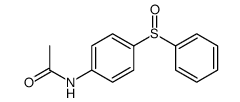 N-(4-(phenylsulfinyl)phenyl)acetamide Structure