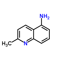 5-Aminoquinaldine Structure