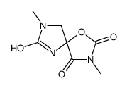 3,8-dimethyl-1-oxa-3,6,8-triazaspiro[4.4]nonane-2,4,7-trione结构式