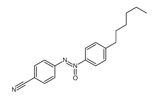 (4-cyanophenyl)imino-(4-hexylphenyl)-oxidoazanium Structure
