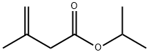 3-Butenoic acid, 3-Methyl-, 1-Methylethyl ester结构式