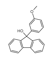 9-(3-methoxyphenyl)-9-fluorenol结构式