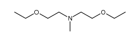 N,N-Bis-(2-ethoxyethyl)-N-methylamin结构式