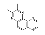 2,3-dimethylpyrazino[2,3-f]quinoxaline Structure