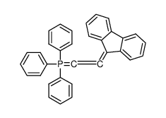 2-fluoren-9-ylideneethenylidene(triphenyl)-λ5-phosphane结构式