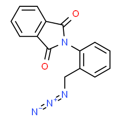 2-(2-(azidomethyl)phenyl)isoindoline-1,3-dione structure