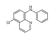 5-chloro-N-phenylquinolin-8-amine Structure
