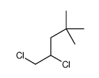 1,2-dichloro-4,4-dimethylpentane结构式