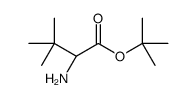 D-Valine, 3-methyl-, 1,1-dimethylethyl ester结构式