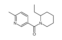 (2-ethylpiperidin-1-yl)-(6-methylpyridin-3-yl)methanone Structure