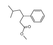 β-Isobutyldihydrozimtsaeuremethylester Structure