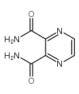 2,3-pyrazinedicarboxamide structure