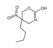 5-butyl-5-nitro-1,3-oxazinan-2-one结构式