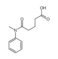 5-(N-methylanilino)-5-oxopentanoic acid结构式