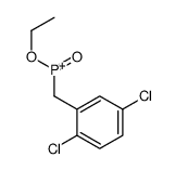 (2,5-dichlorophenyl)methyl-ethoxy-oxophosphanium结构式