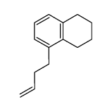 5-But-3-enyl-1,2,3,4-tetrahydro-naphthalene结构式
