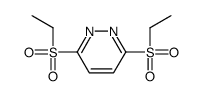 3,6-bis(ethylsulfonyl)pyridazine结构式