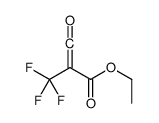 ethyl 3-oxo-2-(trifluoromethyl)prop-2-enoate Structure