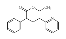 ethyl 2-phenyl-4-pyridin-2-yl-butanoate结构式