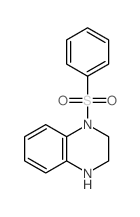 Quinoxaline,1,2,3,4-tetrahydro-1-(phenylsulfonyl)- Structure