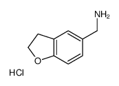 5-(Aminomethyl)-2,3-dihydrobenzofuran Hydrochloride Structure