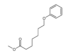 methyl 7-phenoxyheptanoate结构式