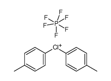 bis(4-methylphenyl)chloronium hexafluorophosphate结构式