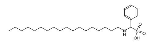 Octadecylamino-phenyl-methanesulfonic acid Structure