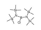 Bis-(-bis-trimethylsilylamino)-chlor-boran Structure