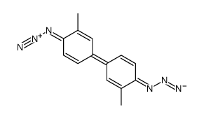 [[4-(4-diazonioimino-3-methylcyclohexa-2,5-dien-1-ylidene)-2-methylcyclohexa-2,5-dien-1-ylidene]hydrazinylidene]azanide Structure