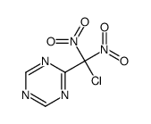 2-[chloro(dinitro)methyl]-1,3,5-triazine Structure