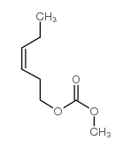 (Z)-3-hexen-1-yl methyl carbonate structure