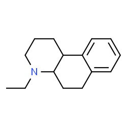Benzo[f]quinoline, 4-ethyl-1,2,3,4,4a,5,6,10b-octahydro- (9CI) structure
