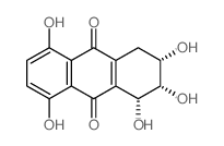 (5R,6S,7S)-5,6,7,9,10-pentahydroxy-5,6,7,8-tetrahydroanthracene-1,4-dione picture