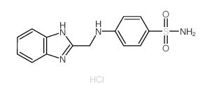 4-((1H-benzimidazol-2-ylmethyl)amino)benzenesulfonamide Structure