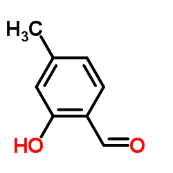 2-羟基-4-甲基苯甲醛结构式