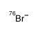 bromine-77(1-)结构式