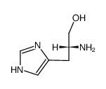 R-(+)-4-(2-Amino-3-hydroxypropyl)-imidazol结构式