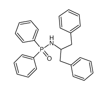 1,3-diphenyl-2-[(diphenylphosphoryl)amino]propane Structure