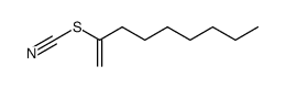 thiocyanato-2 nonene-1 Structure