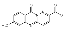 7-甲基-10-氧代-10H-吡嗪并[6,1-b]喹唑啉-2-羧酸结构式