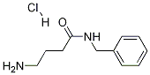 ButanaMide, 4-aMino-N-(phenylMethyl)-, Monohydrochloride Structure