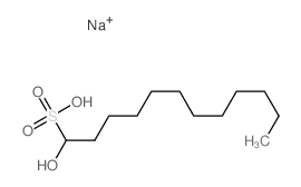 1-hydroxydodecane-1-sulfonic acid structure