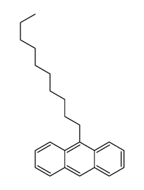 9-decylanthracene结构式